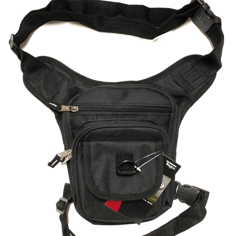 Holster style drop leg bag waist hip pouch - Picture 5 of 7